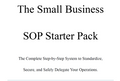 The Small Business SOP & Delegation Starter Pack | Operations Series Vol. 02