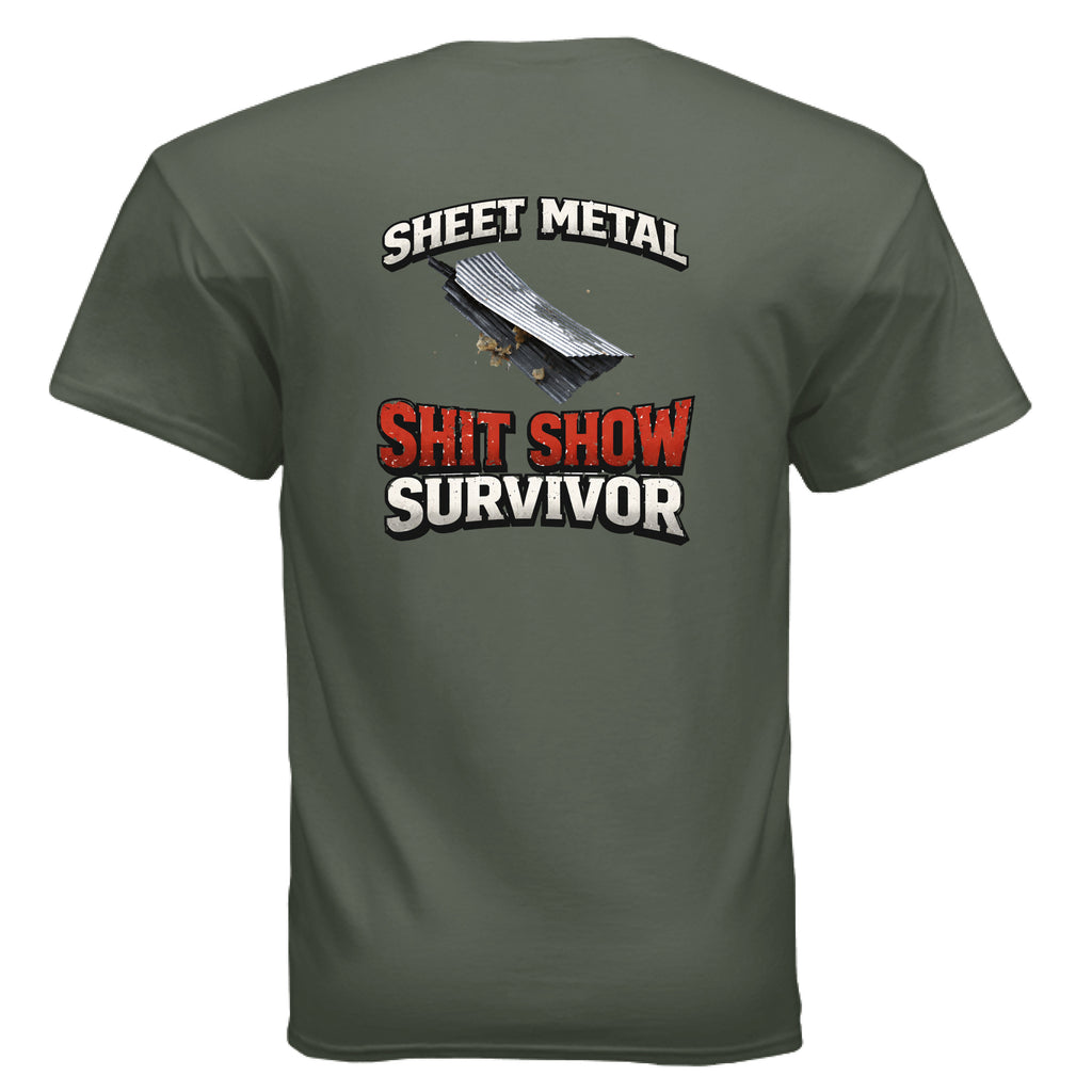 MILITARY GREEN - BACK