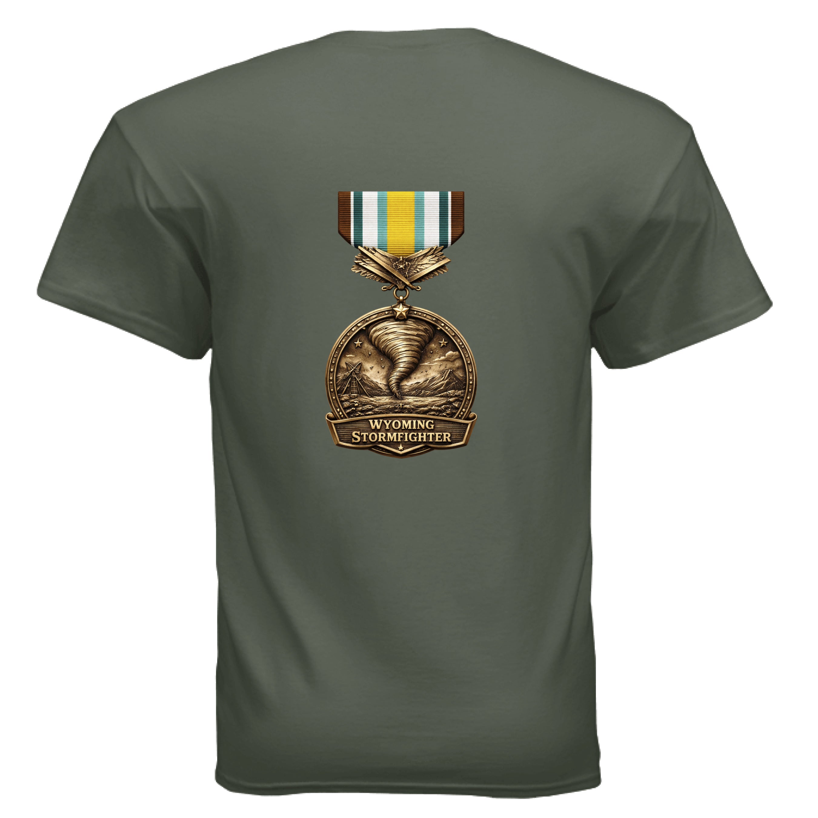 MILITARY GREEN - BACK
