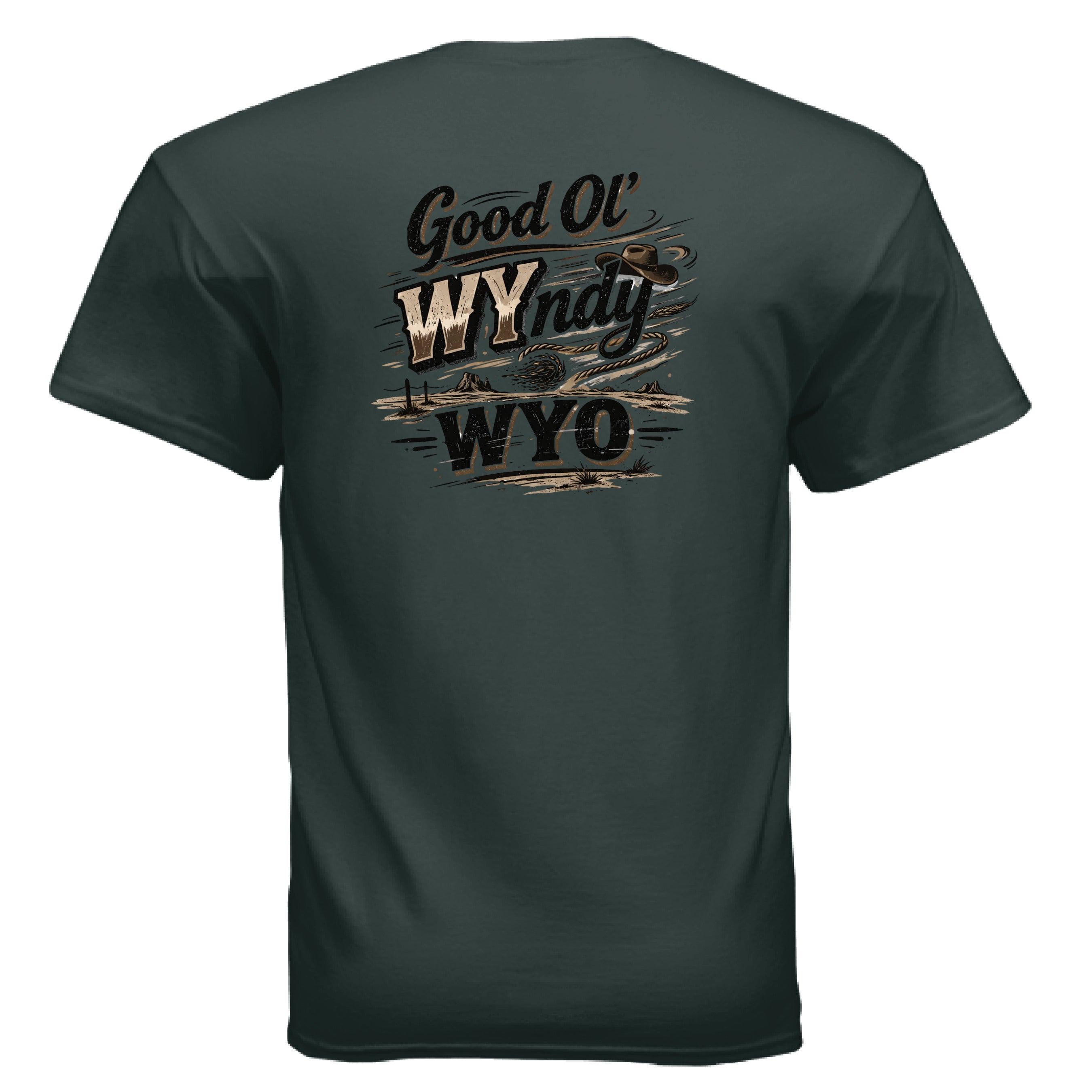 FOREST GREEN - BACK