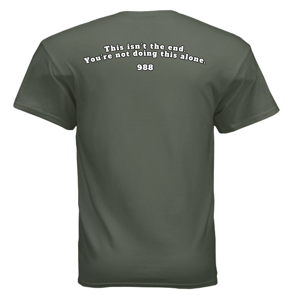 MILITARY GREEN - BACK