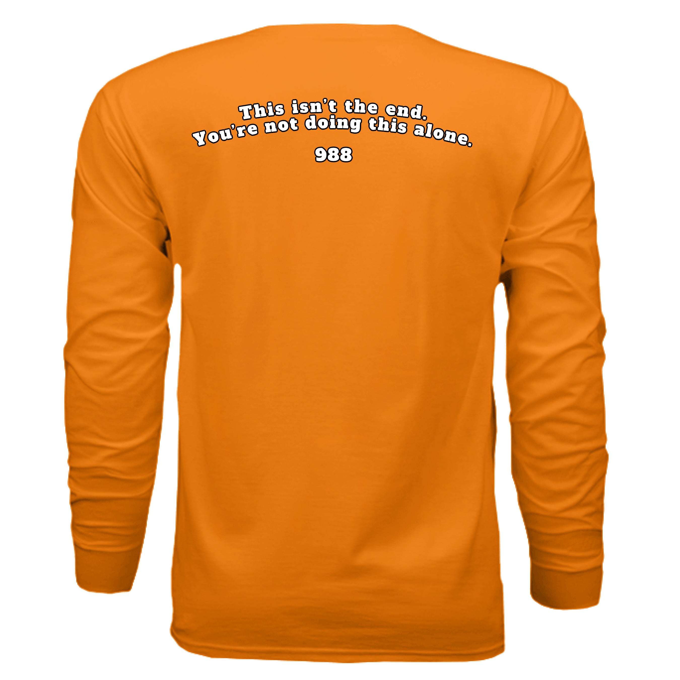 Safety Orange - BACK