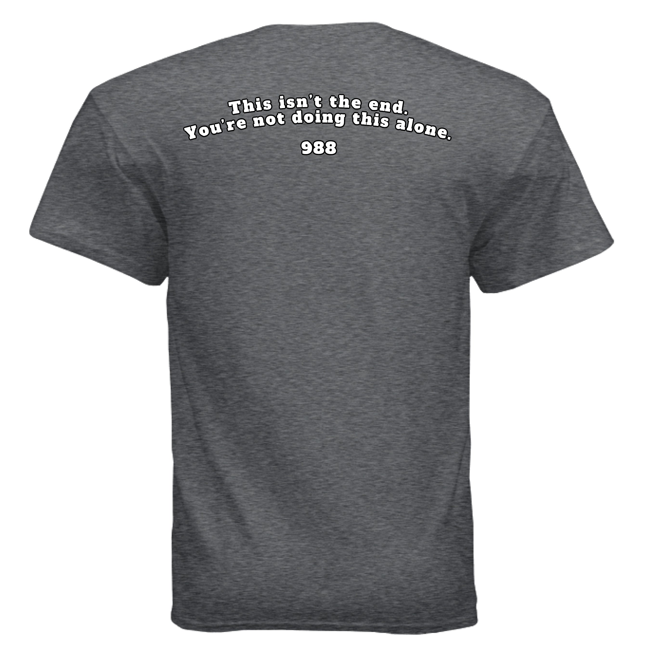 DARK HEATHER - BACK