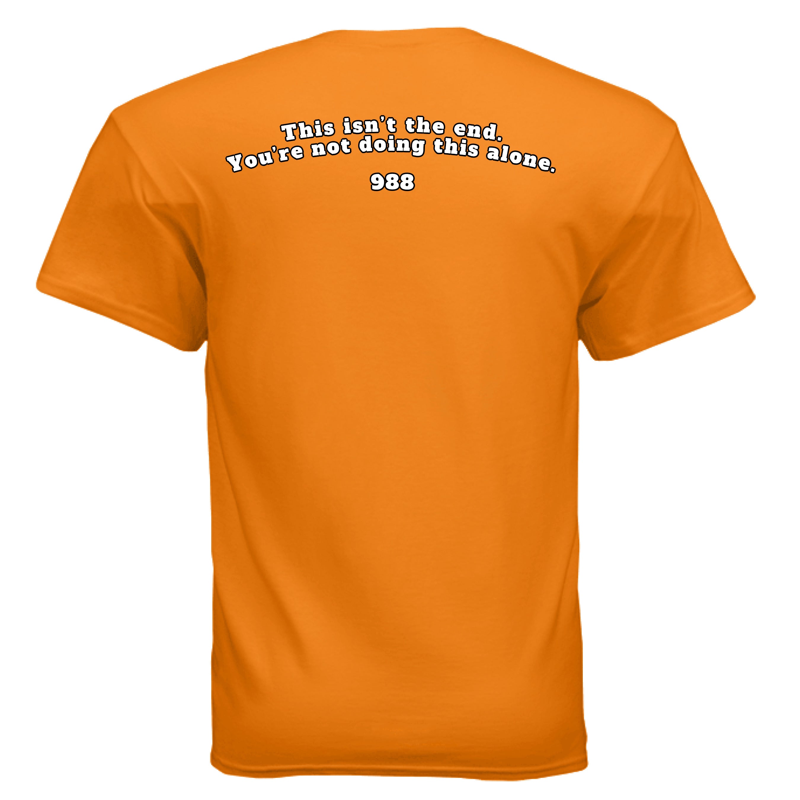 SAFETY ORANGE - BACK