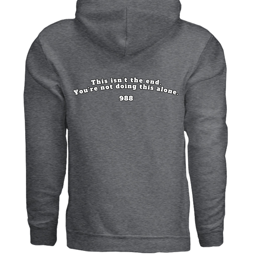 DARK HEATHER - BACK