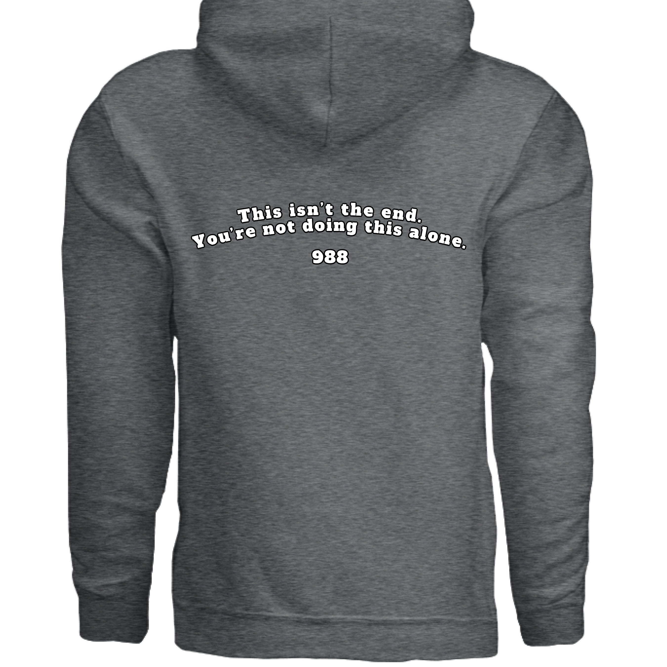 DARK HEATHER - BACK