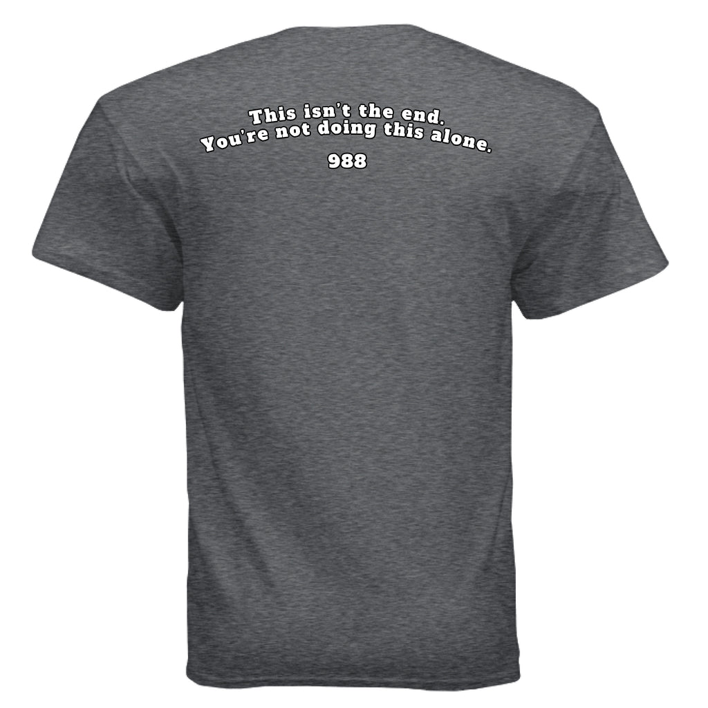 DARK HEATHER - BACK