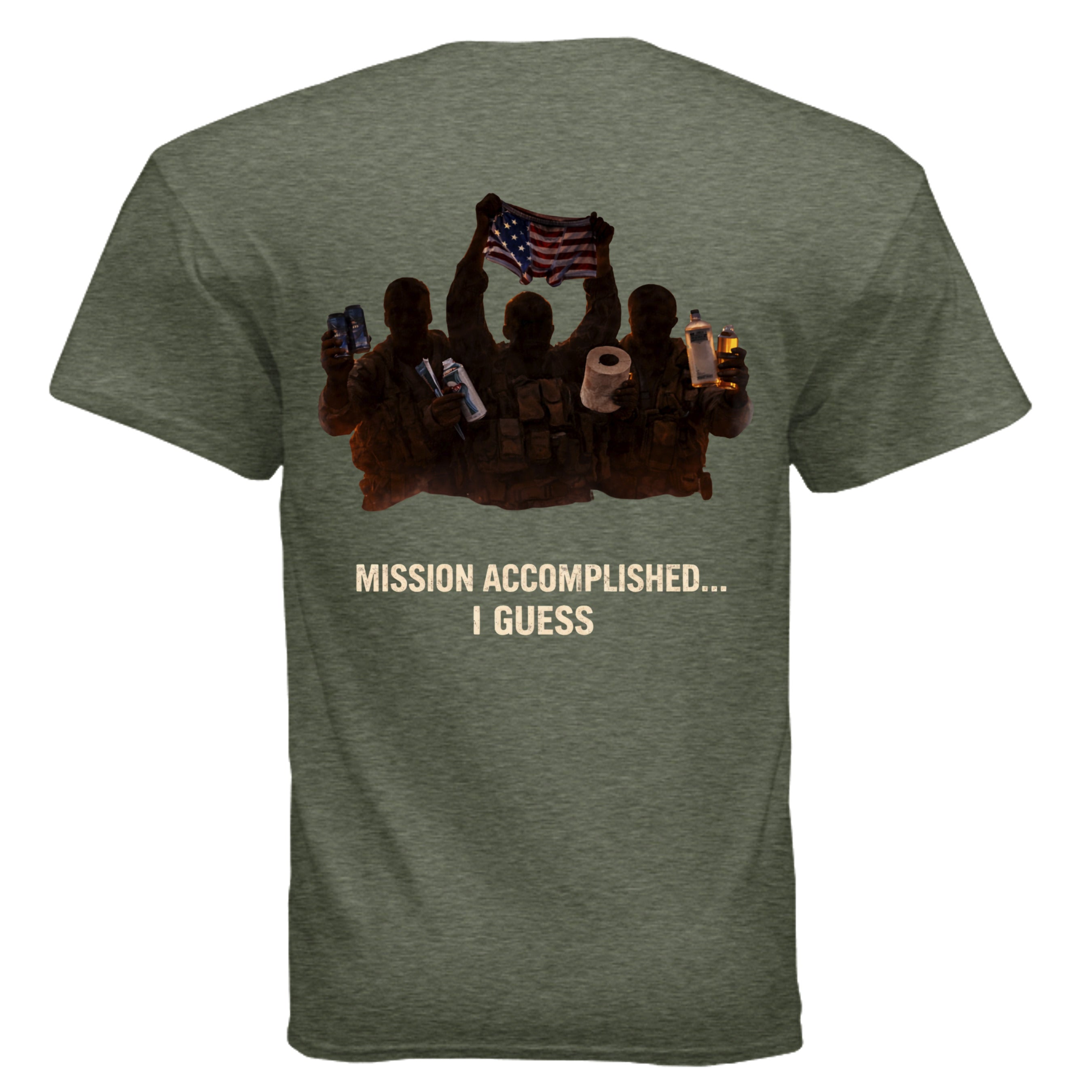 HEATHER MILITARY GREEN - G500 - BACK