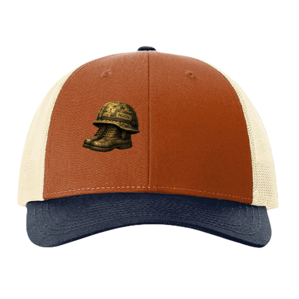 Dark Orange/ Birch/ Navy - 115R - FRONT