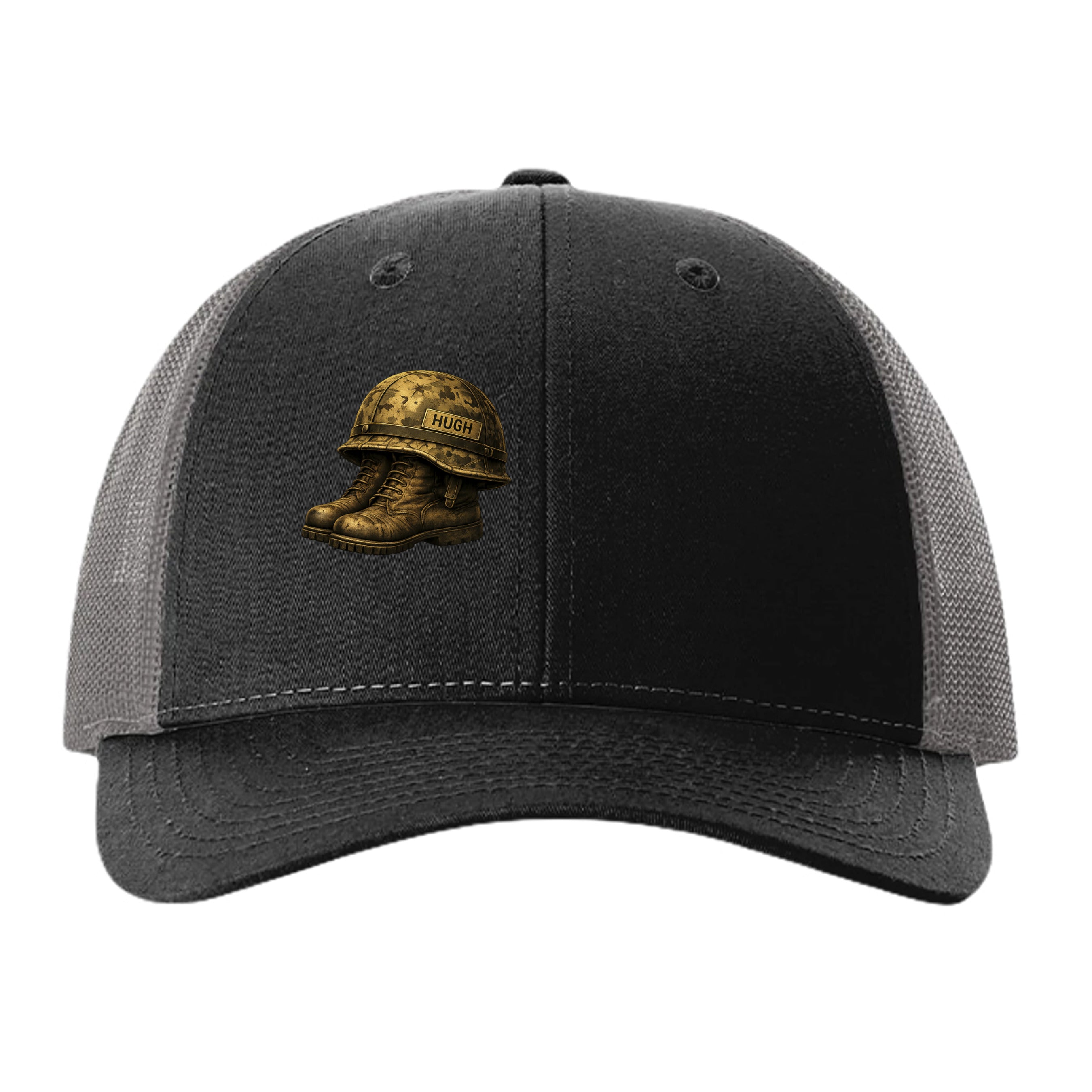 Black/ Charcoal - 115R - FRONT