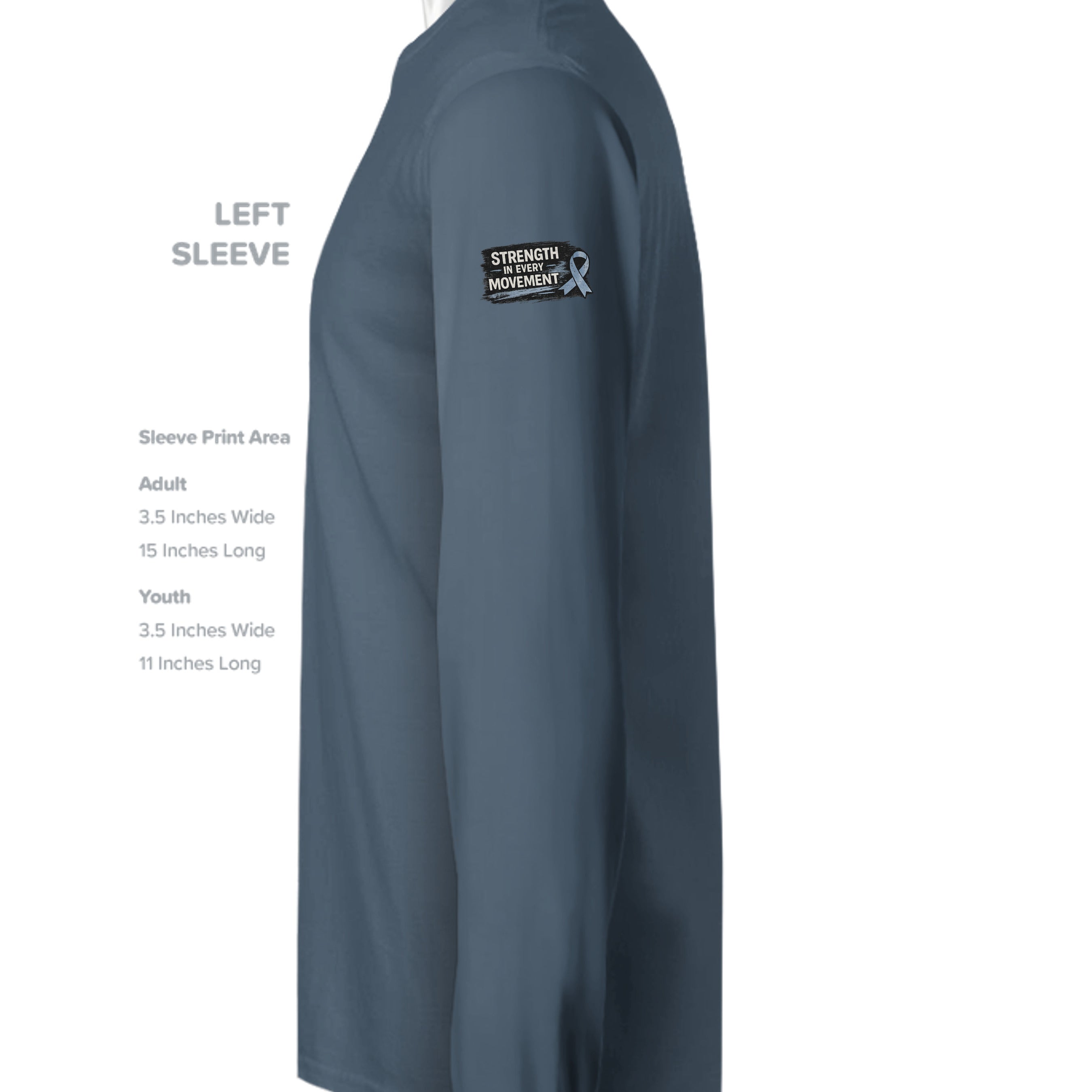 INDIGO BLUE - G240 - SLEEVE_LEFT