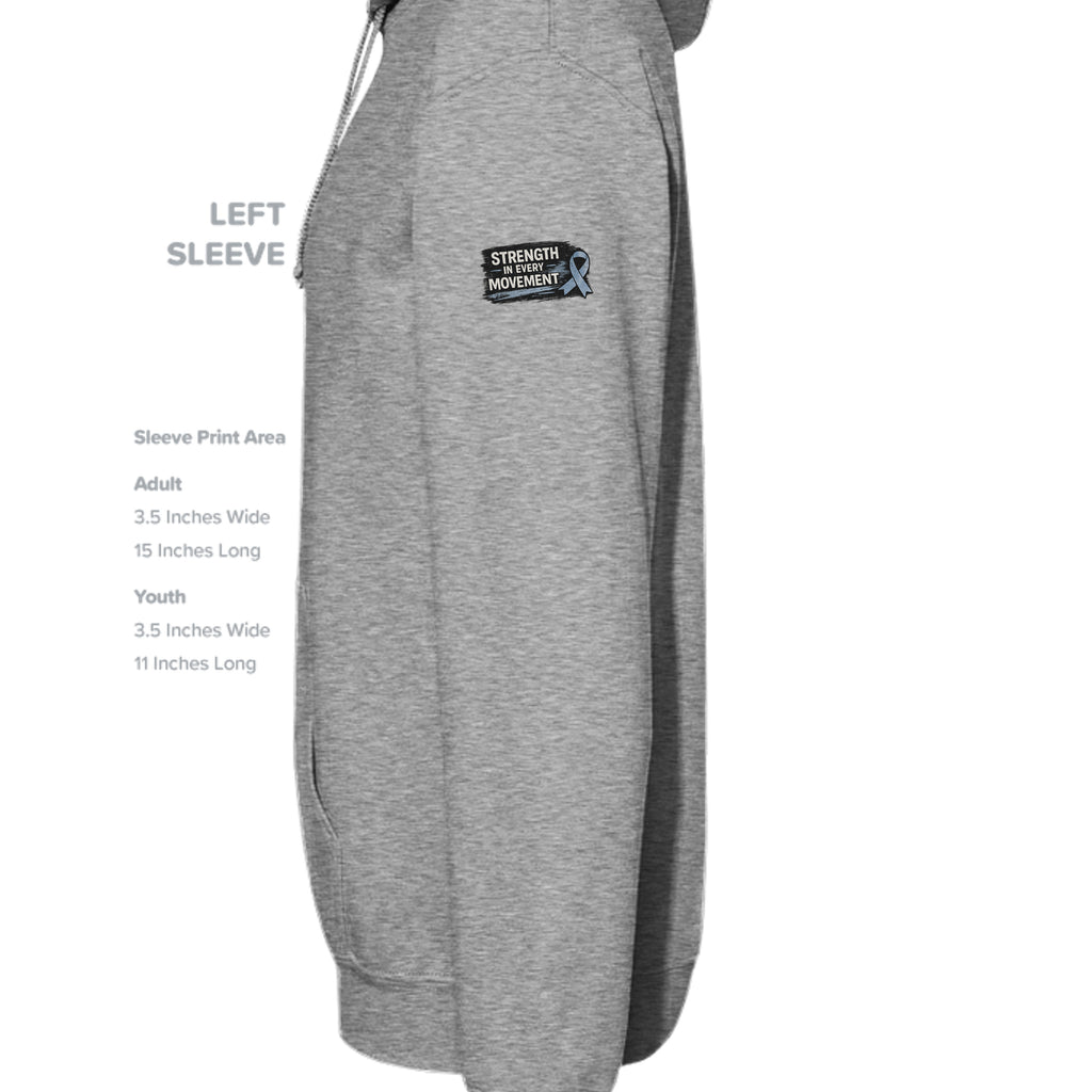 GRAPHITE HEATHER - G186 - SLEEVE_LEFT