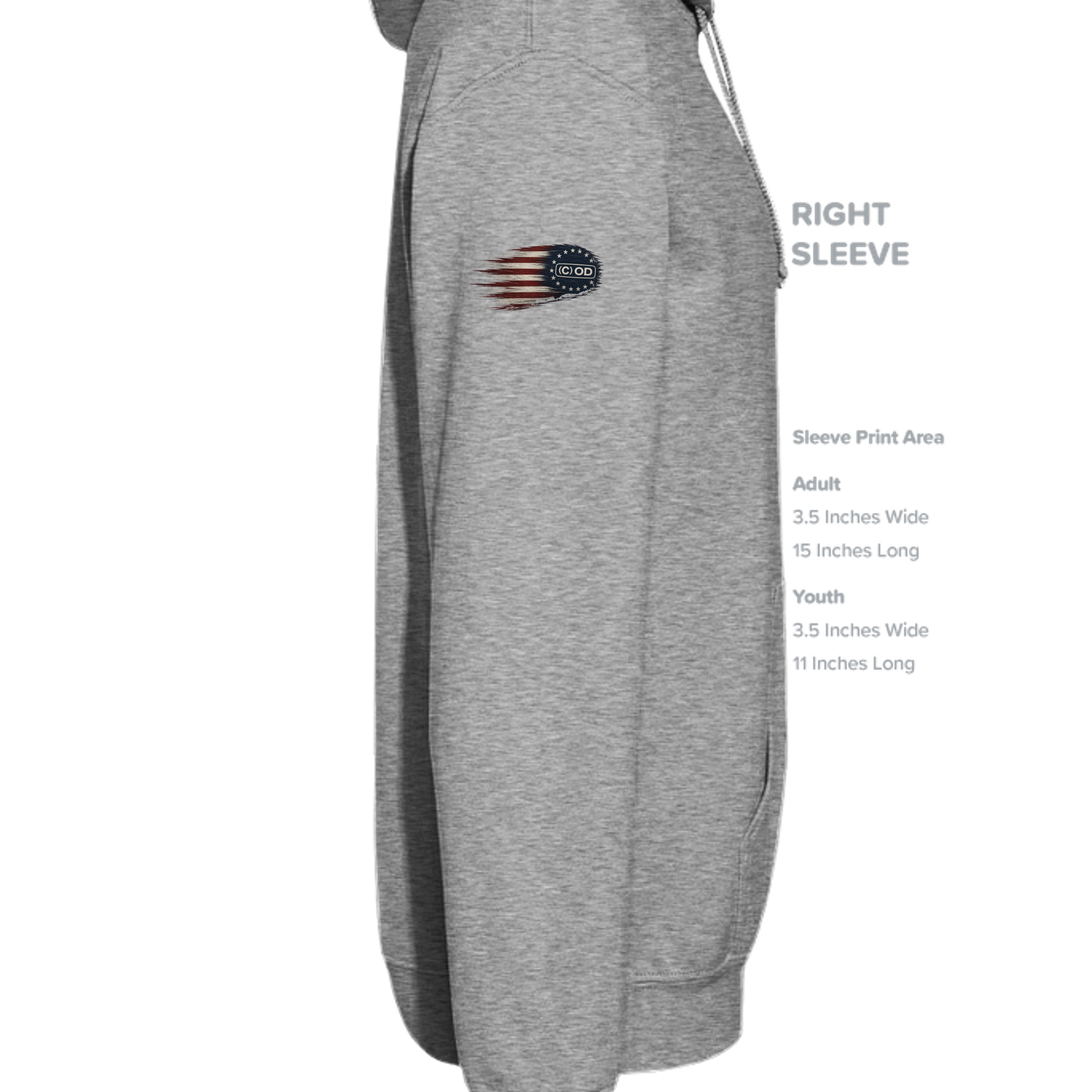 GRAPHITE HEATHER - G186 - SLEEVE_RIGHT