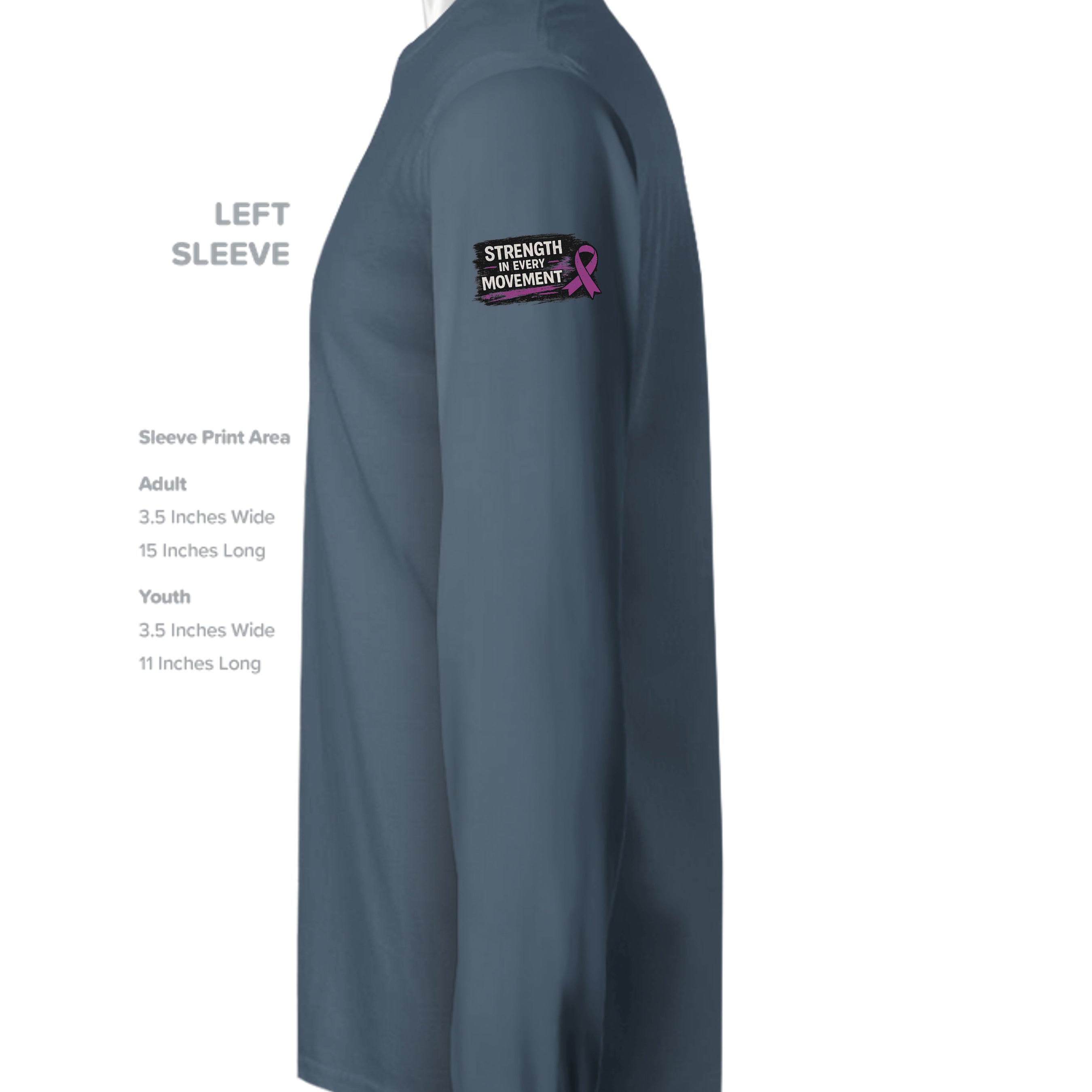INDIGO BLUE - G240 - SLEEVE_LEFT