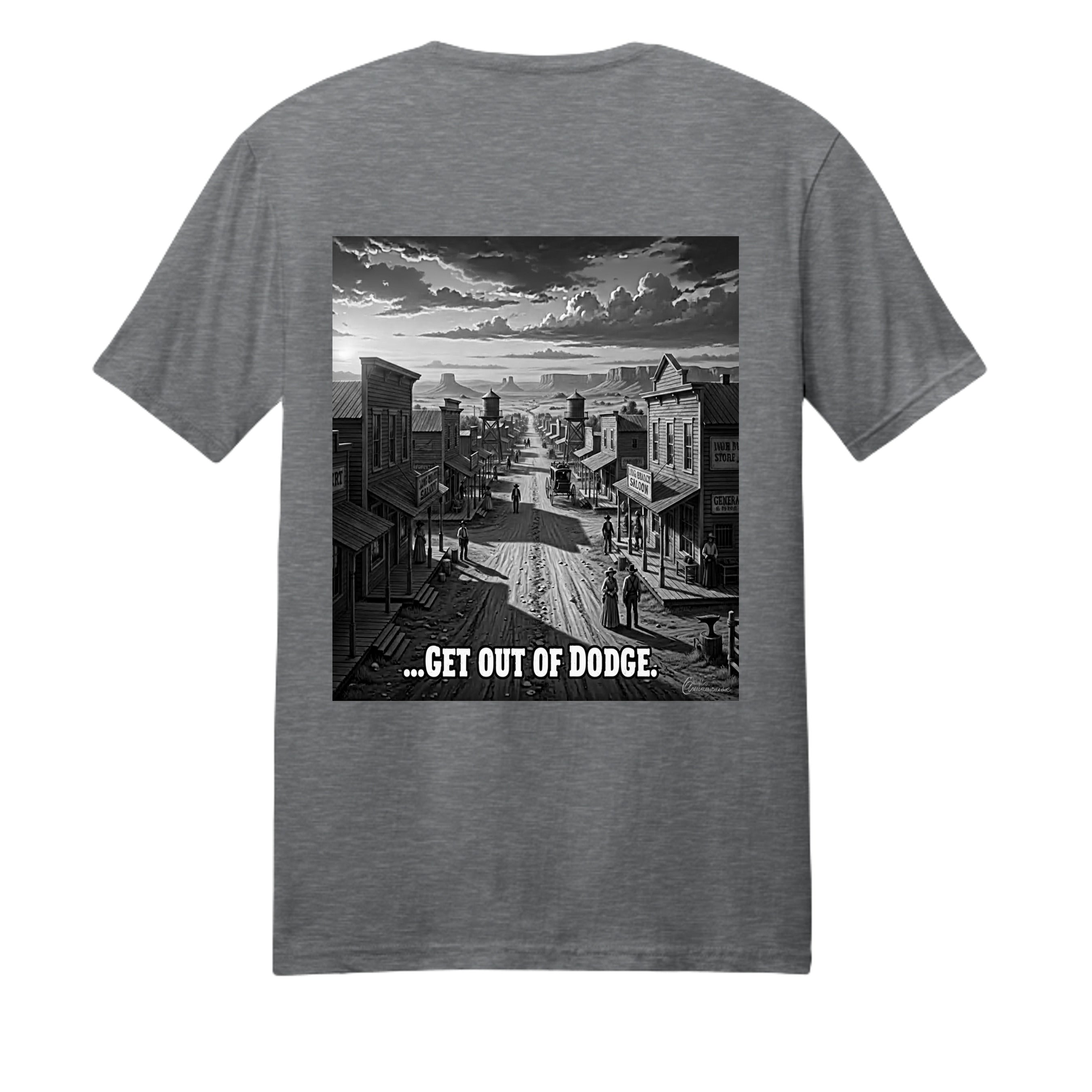 Graphite Heather - 3000 - BACK