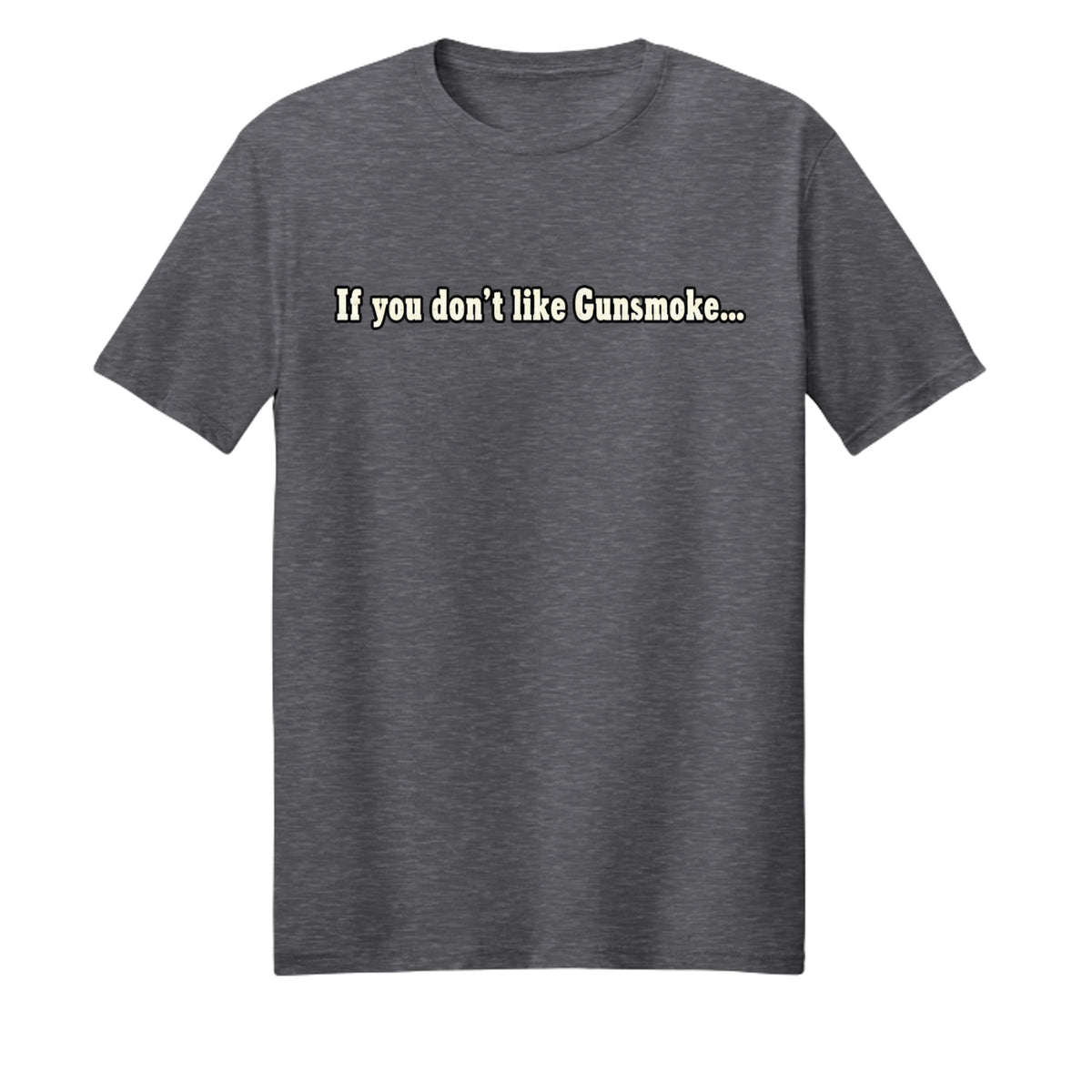 Heather Dark Grey - 3000 - FRONT