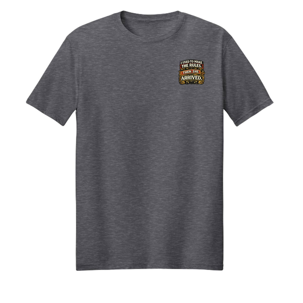 Heather Dark Grey - 3000 - FRONT