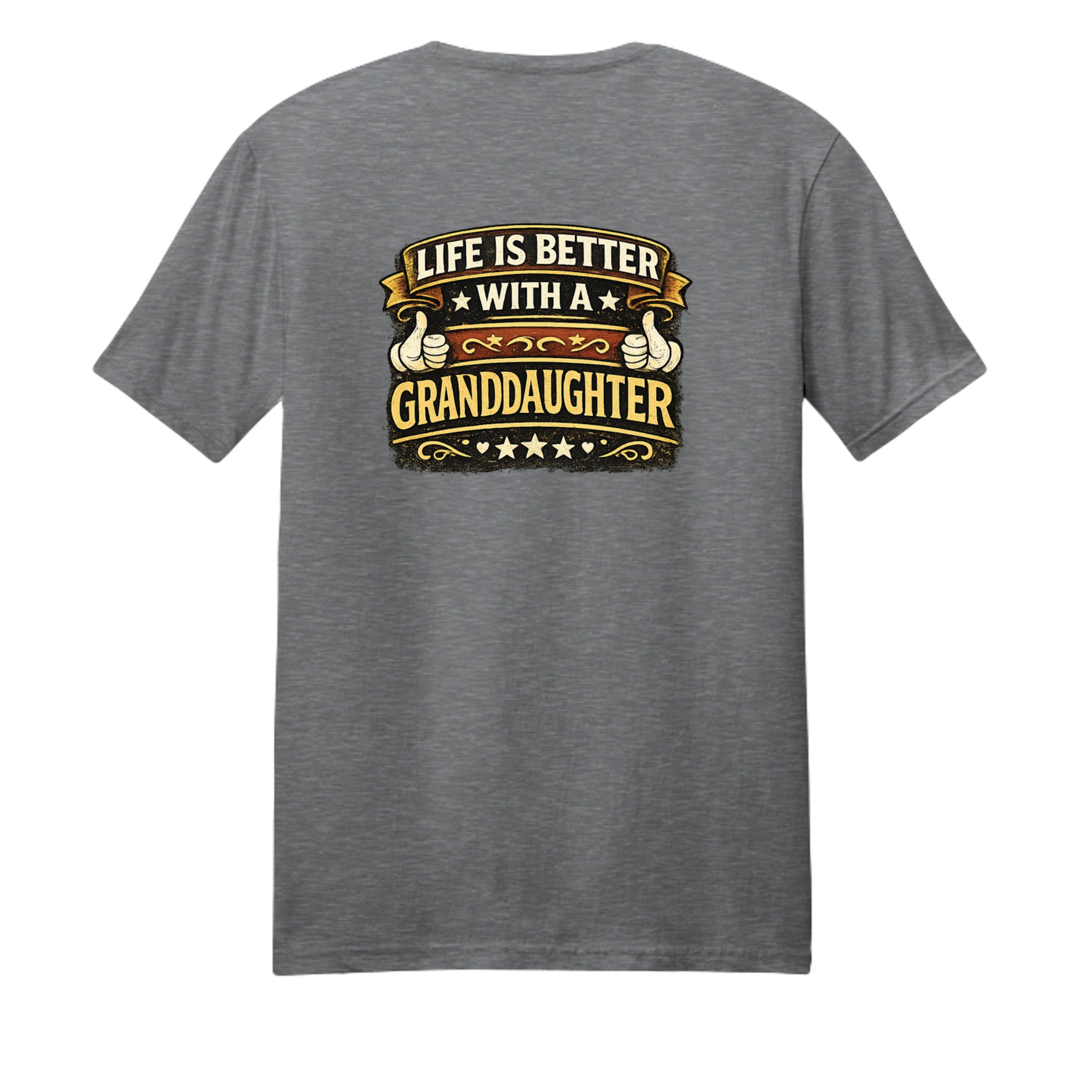 Graphite Heather - 3000 - BACK