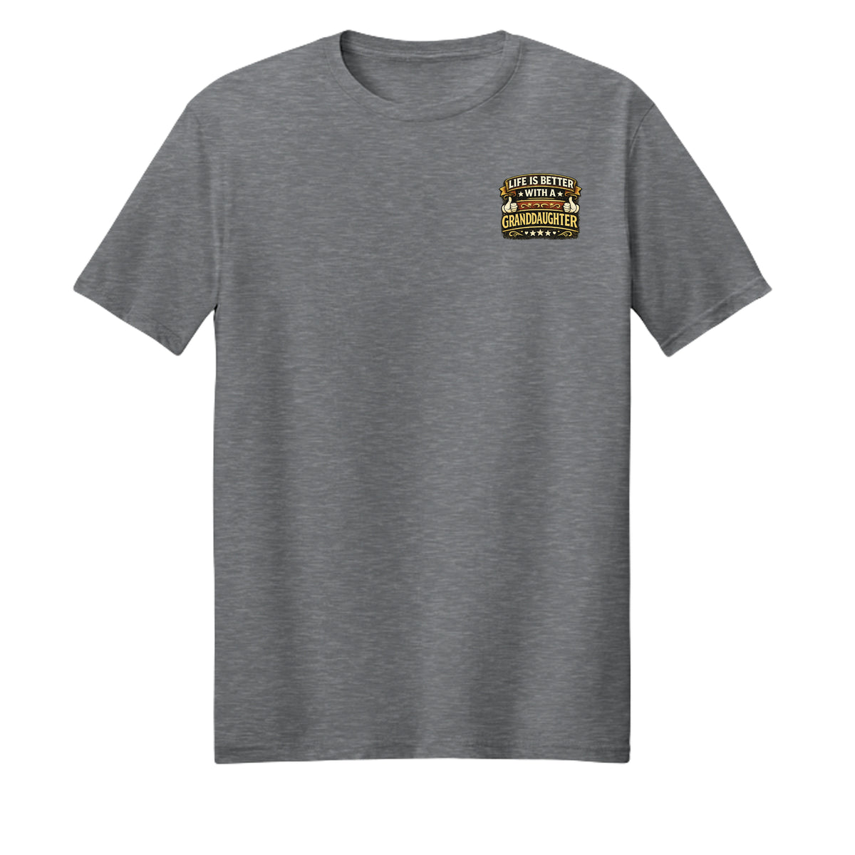 Graphite Heather - 3000 - FRONT