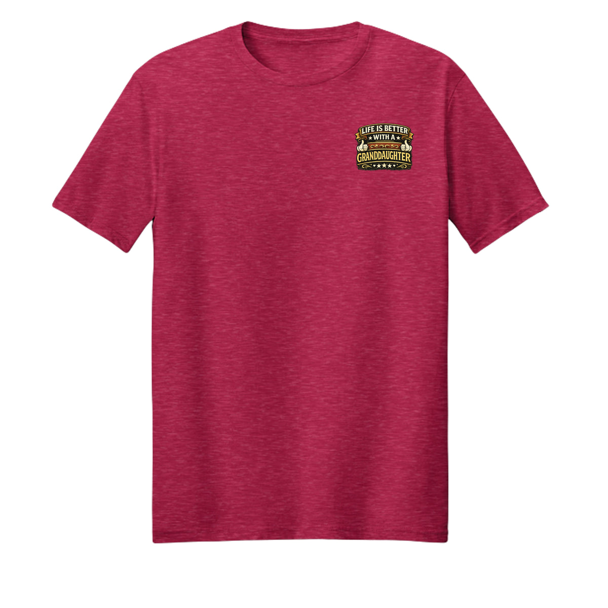 Heather Red - 3000 - FRONT
