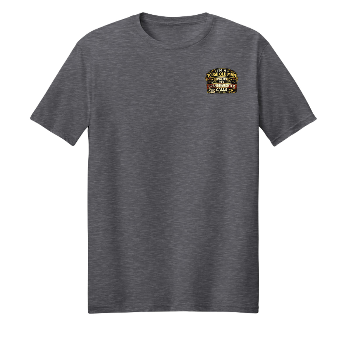 Heather Dark Grey - 3000 - FRONT