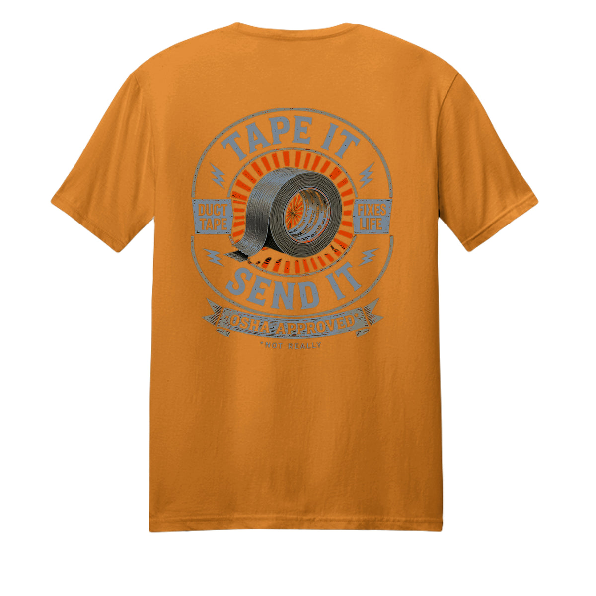 Safety Orange - 3000 - BACK