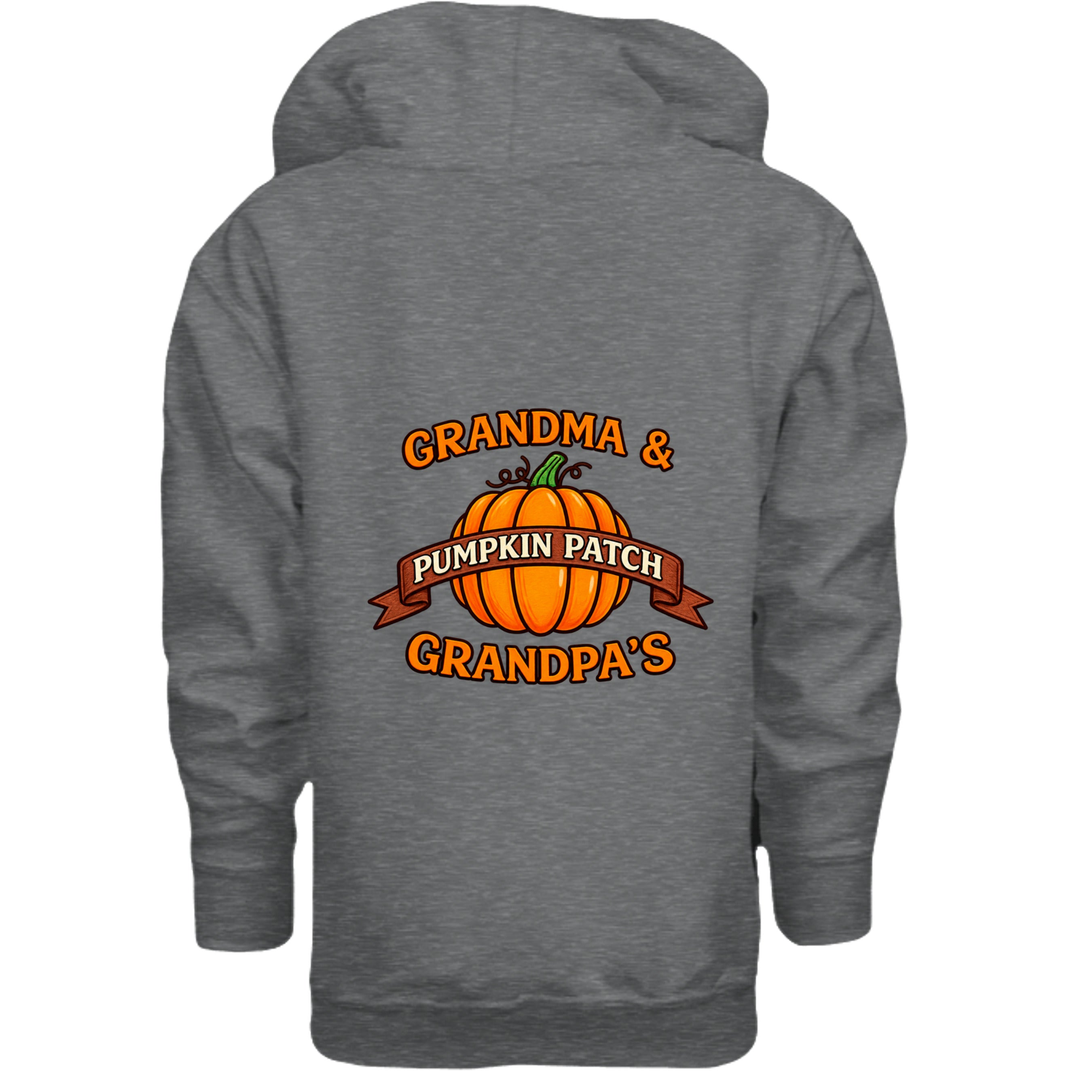 Fan Charcoal Heather - G185B - BACK