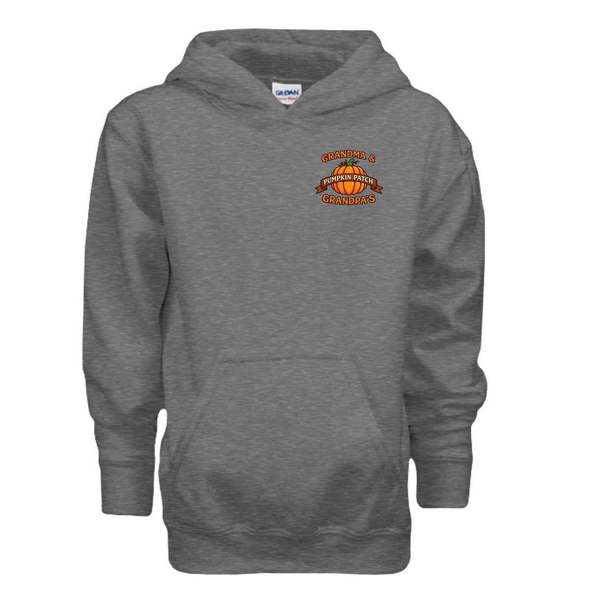 Fan Charcoal Heather - G185B - FRONT